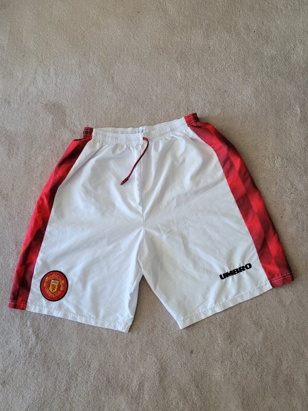 Umbro Manchester United Shorts Vintage 90s